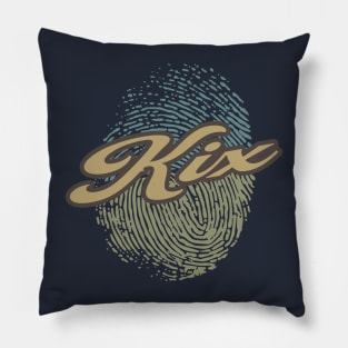 Kix Fingerprint Pillow