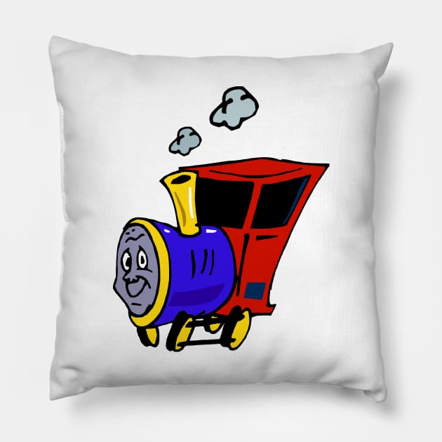 Train Pillow by Grazia