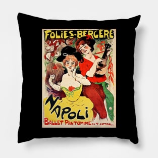 Amelie Dieterle Folies Bergere Pillow