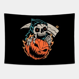 Grim Reaper Halloween Tapestry