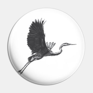 Great Blue Heron Pin