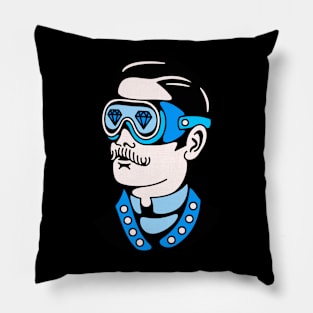 Man vr diamond Pillow