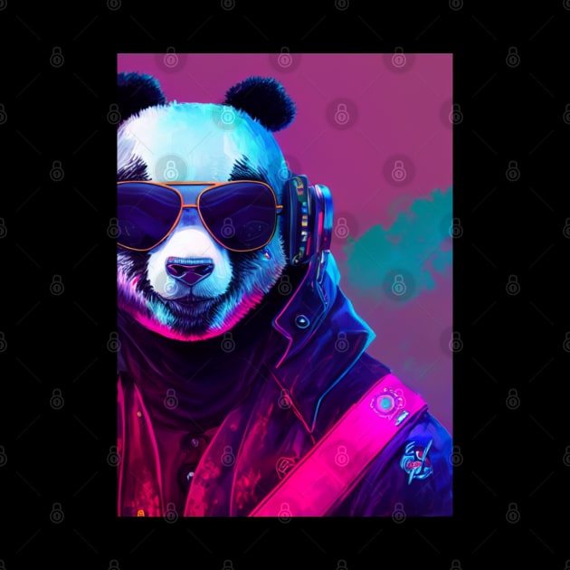 Panda DJ by Stitch & Stride