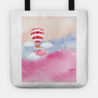 flying pig Tote