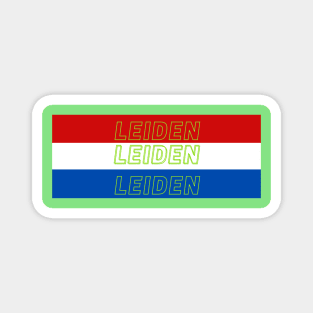 Leiden City in Netherlands Magnet