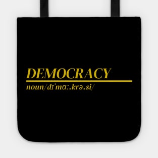 Word Democracy Tote