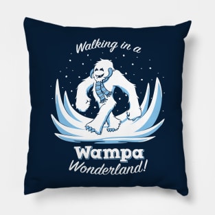 Walking in a Wampa Wonderland Pillow