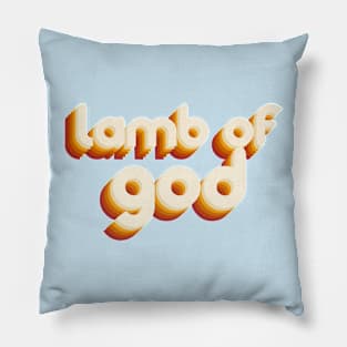 lamb of god Pillow