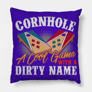 Cornhole cool game dirty name Champion Player Pillow