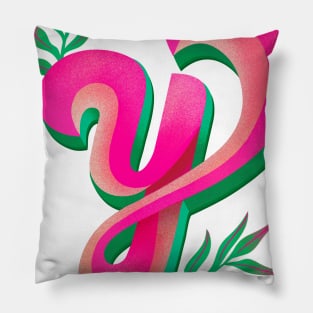 Y initial Pillow