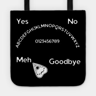 Ghost Apathy (white) Tote