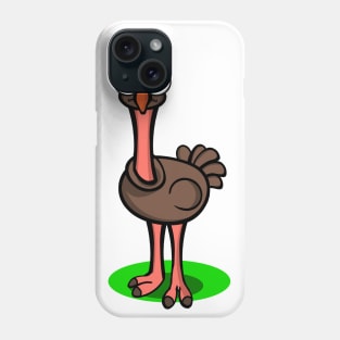 Cartoon Ostrich Phone Case