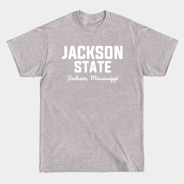 Jackson State - Jackson Mississippi (Cursive, White) - Jackson State University - T-Shirt