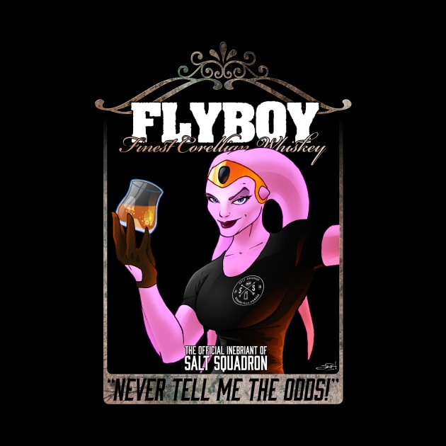 Flyboy: Finest Corellian Whiskey by DavidWhaleDesigns