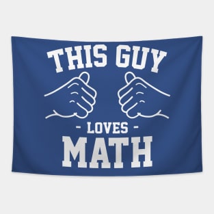 This guy loves math Tapestry