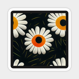 Daisy Pattern Magnet