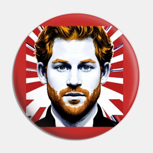 Prince Harry Pop Art Pin