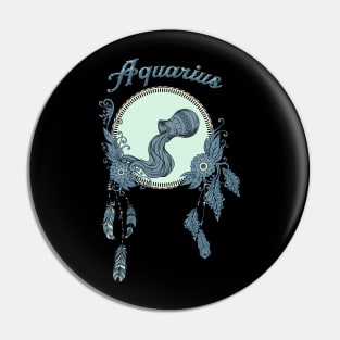 Zodiac sings aquarius Pin