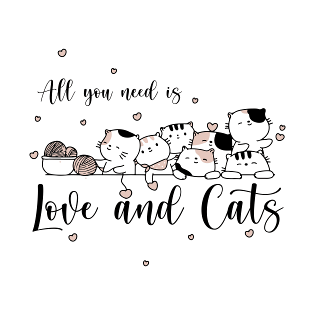 All you need is Love & Cats by AmazingArtMandi