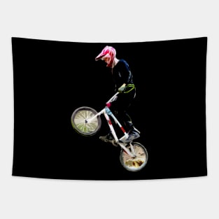 bmx race Tapestry