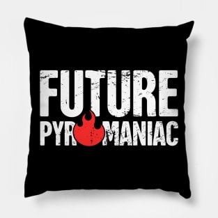 Funny Pyromaniac Fire Gift Pillow