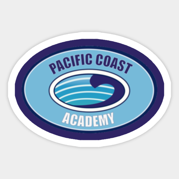 Pca Pacific Coast Academy Zoey 101 Sticker Teepublic Uk