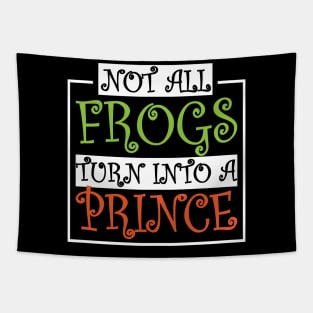 Frogs turn into a Prince Tapestry