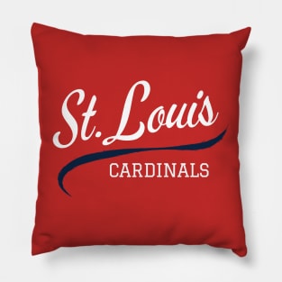 Cardinals Retro Pillow