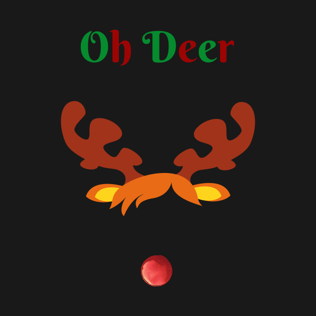 Disover Oh Deer Rudolph - Rudolph The Red Nosed Reindeer - T-Shirt