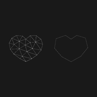 heart_polygonal T-Shirt