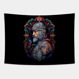 Ornate Battle Commander Tapestry