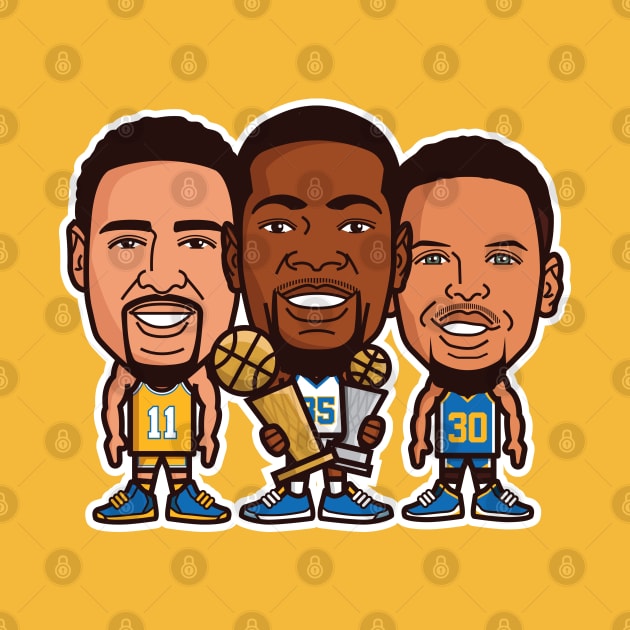 GSW Champs by TomMillerART