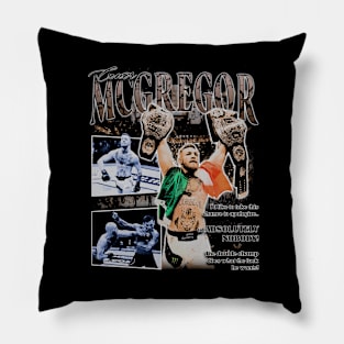 Conor McGregor Vintage Bootleg Pillow