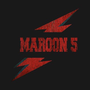 Maroon 5 Lightning Vintage Art T-Shirt