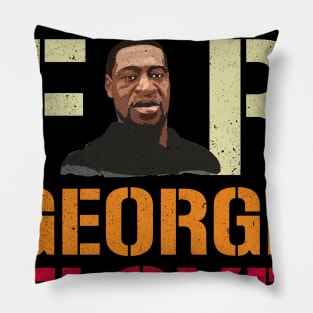 Justice for George Floyd No Racism I Can’t Breathe Pillow