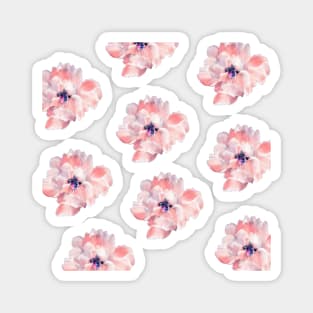 Pink Flowers Magnet