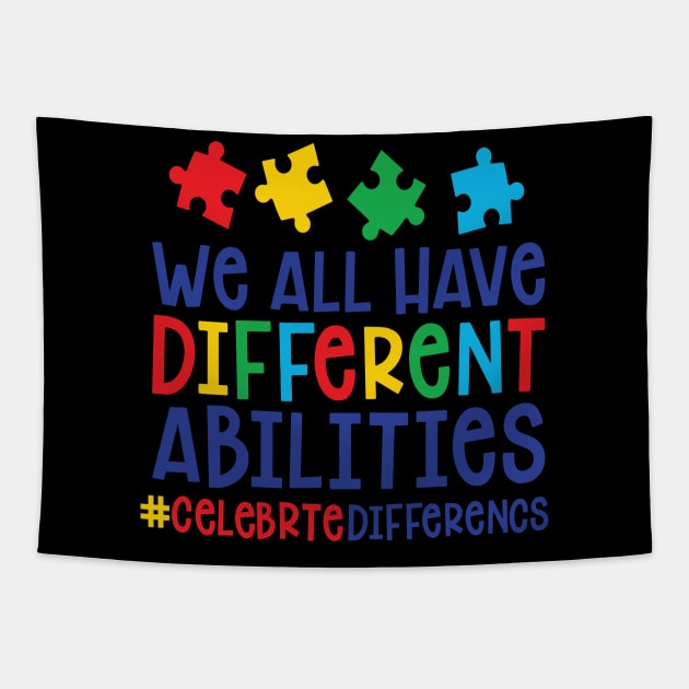 Celebrate Differences Tapestry by CreativeDesignStore