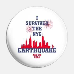 I-survived-the-nyc-earthquake Pin