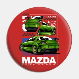 RX-8 Fanatic Pin