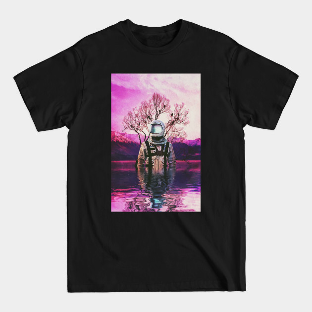 Discover Lavender Marshes - Surreal - T-Shirt