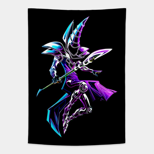 Dark magician Tapestry by Sandee15