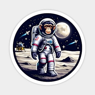 Space Monkey Magnet