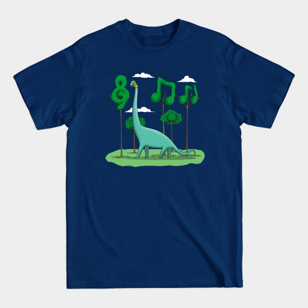 Discover Sebastian BACHiosaurus - Cute Dinosaurs - T-Shirt