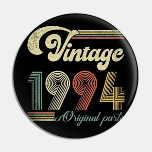 Vintage 1994 30th Birthday Gift Men Women Retro 30 Year Old Pin