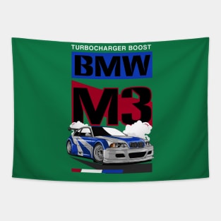 Turbocharger Boost GTR E46 Tapestry