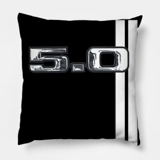 Mustang GT 5.0 V8 Classic Foxbody Racing Stripe Pillow