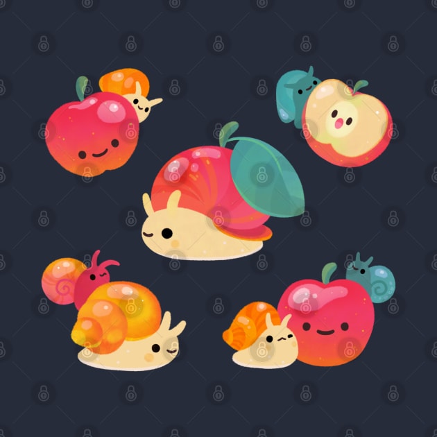 Apple snail by pikaole