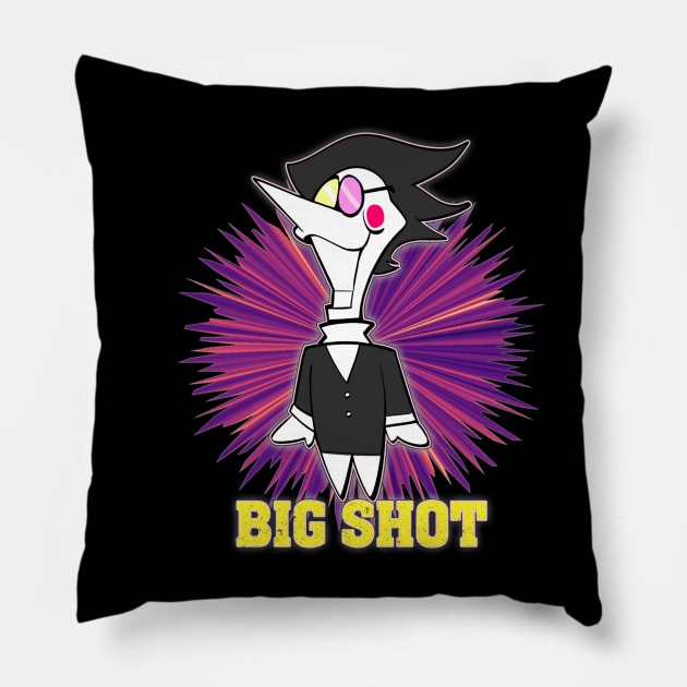 Spamton g Spamton Pillow by capo_tees