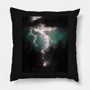 Lightning Strikes Pillow