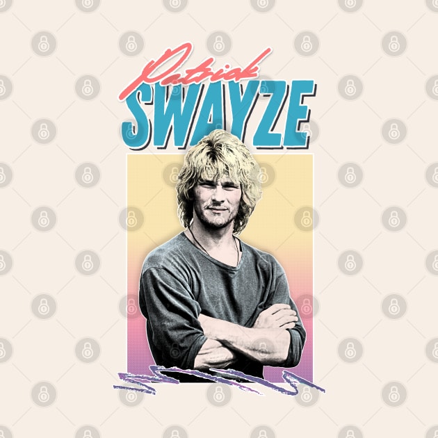 Patrick Swayze ∆ 90s Styled Retro Graphic Design by DankFutura